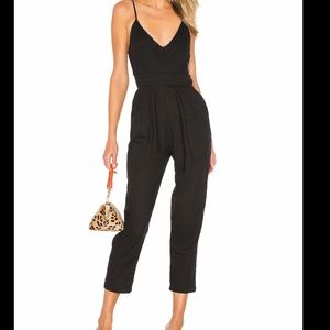 Superdown Andie Tie Back Jumpsuit with Pockets